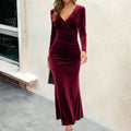 Shanelle™ Elegant Velvet Dress