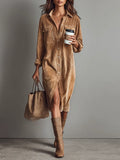 Zabrina™ Shirt Dress with Front Pockets